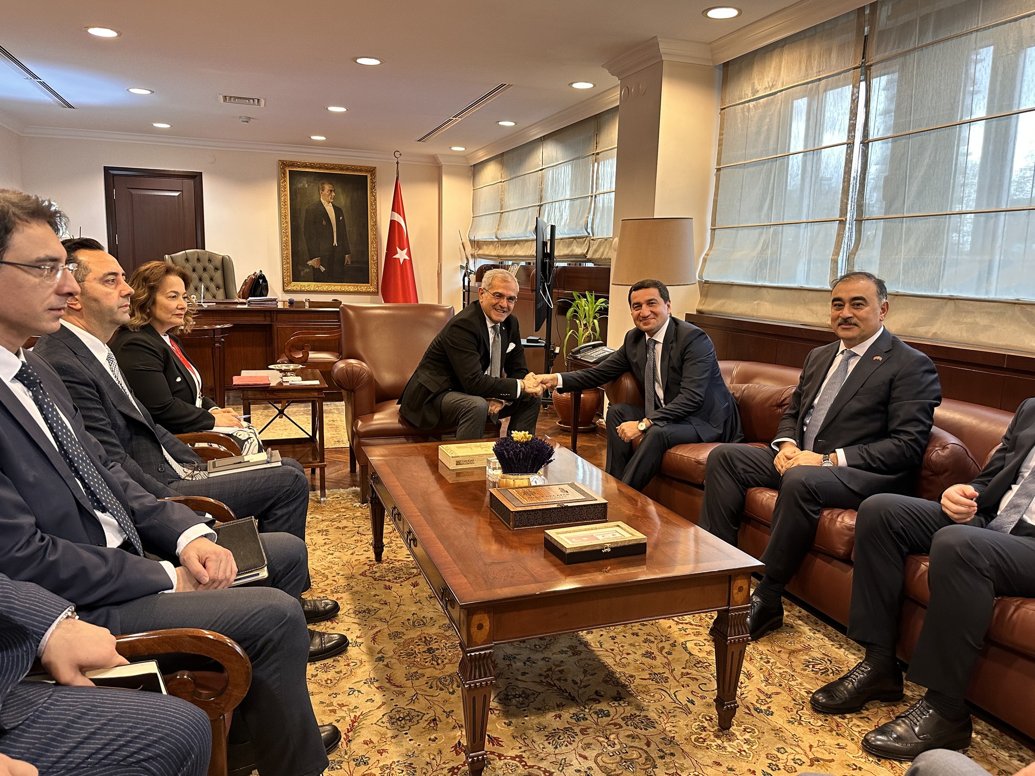 Türk ve Azerbaycan Dışişleri Bakan Yardımcılarından Stratejik Ortaklık İçin Kritik Buluşma