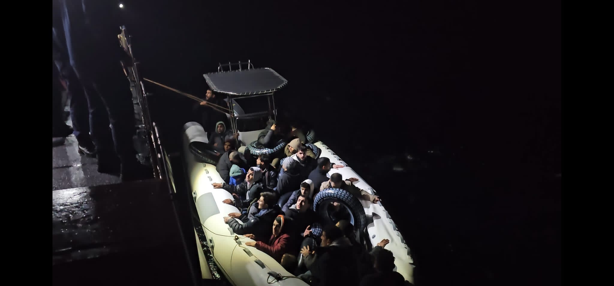 Sahil Güvenlik, Datça açıklarında düzensiz göçmenleri kurtardı