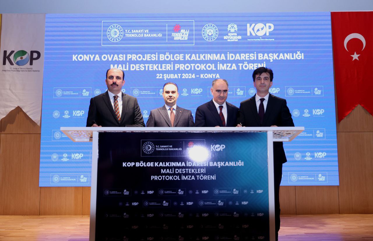Sanayi ve Teknoloji Bakanlığı, Konya'da tarım ve hayvancılık sektörünün modernizasyonunu destekliyor