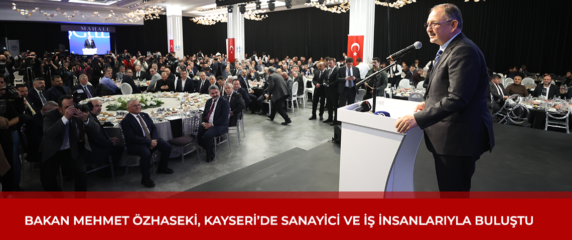 Çevre Bakanı Mehmet Özhaseki, 2023 seçimlerindeki ittifakları hatırlatarak Cumhur İttifakı'na bağlılığı vurguladı